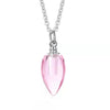 Women's Fashion Crystal Petal Pendant