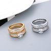 Simulated Diamond Engagement Rings Fashion