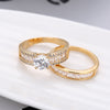 Simulated Diamond Engagement Rings Fashion