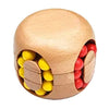 Adult wooden puzzle walking bead cube Rubik's cube