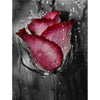 Diamond Painting Water Drop Rose Style Mural