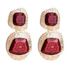 BOLD GEM GLAMOUR EARRING