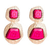 BOLD GEM GLAMOUR EARRING