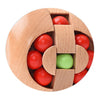 Adult wooden puzzle walking bead cube Rubik's cube