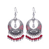 Ethnic style alloy crystal earrings women long