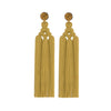 BOHO CHIC MASTERPIECE: HAND-WOVEN TASSLE EARRINGS