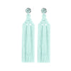 BOHO CHIC MASTERPIECE: HAND-WOVEN TASSLE EARRINGS