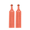 BOHO CHIC MASTERPIECE: HAND-WOVEN TASSLE EARRINGS