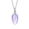 Women's Fashion Crystal Petal Pendant