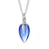 Women's Fashion Crystal Petal Pendant