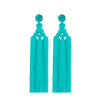 BOHO CHIC MASTERPIECE: HAND-WOVEN TASSLE EARRINGS