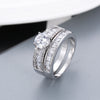 Simulated Diamond Engagement Rings Fashion